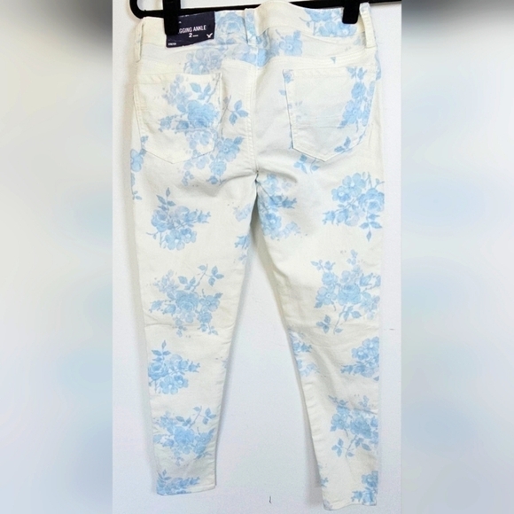 🆕American Eagle Jegging Floral Skinny  Stretch Jeans Size 2 NWT - Picture 3 of 13